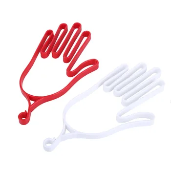 

Sports Golfer Tool Gear Plastic Golf Gloves Holder Rack Dryer Hanger Stretcher Outdoor Golf Trainer Tools