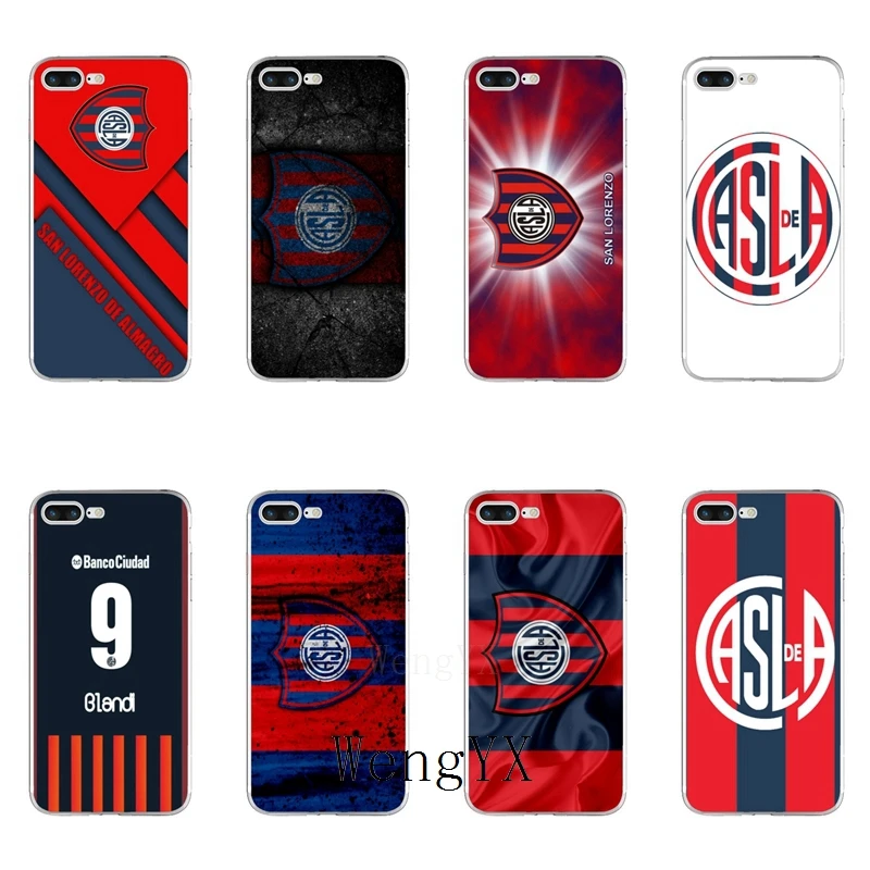 

football San Lorenzo Slim silicone Soft phone case For Huawei P7 P8 P9 P10 P20 pro Lite plus P Smart Mini 2017