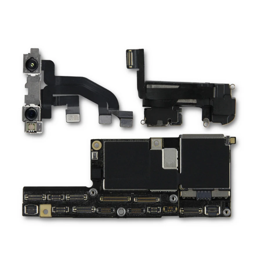 US $138.00 Clean iCloud Original motherboard for iphone X With Without Face ID 64GB 256GB mainboard IOS system Full unlocked logic board