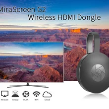 HDMI медиа плеер беспроводной дисплей ресивер ключ Mirascreen G2 адаптер Мини ПК Android tv stick Поддержка 1080P HD tv