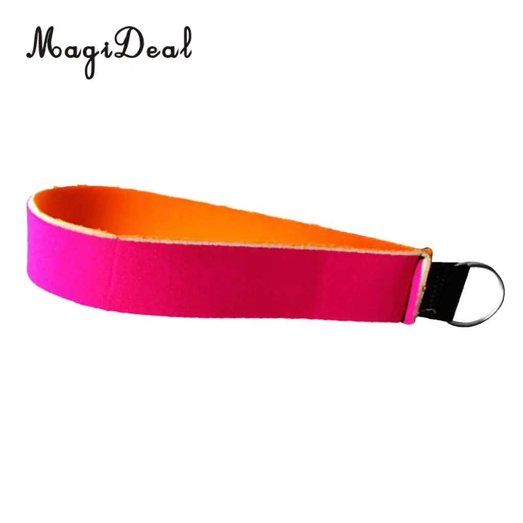MagiDeal Neoprene Key Fob Wristlet Keychain Key Holder Keyring Hand Wrist Strap for Water Sports Beach Swimming Jogging Boating