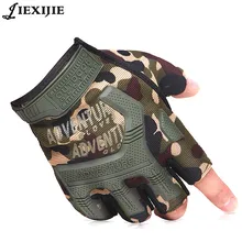 Тактические перчатки с полупальцами для активного отдыха на открытом воздухе, армейские перчатки для велоспорта и пешего туризма для мужчин
