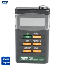 Tes-1333 измерители солнечной энергии цифровой детектор излучения солнечная батарея тестер Энергии Широкий Спектральный диапазон