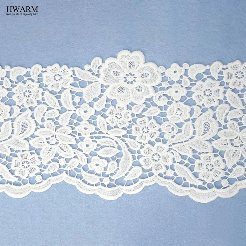 

5yard african lace fabric teal lace trim curtain wedding decoration for home DIY Milk silk lace fabric ribbon water-soluble lace