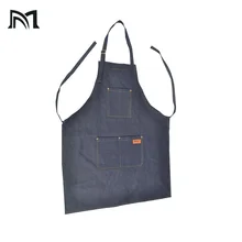 Senior Denim cowboy Salon Wrap Barbers Aprons Hair Cutting Hairdressing Hairdresser Protective equipment Beautician Clothes New