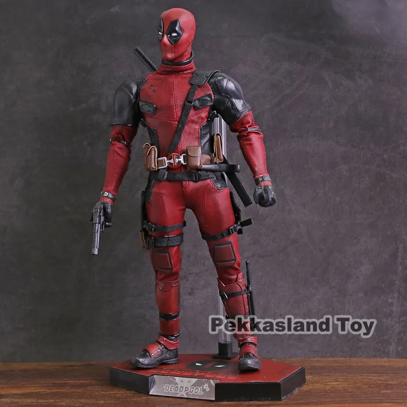 Горячие игрушки Marvel X-men Deadpools 30 см BJD Суставы подвижные фигурки игрушки с настоящей тканью