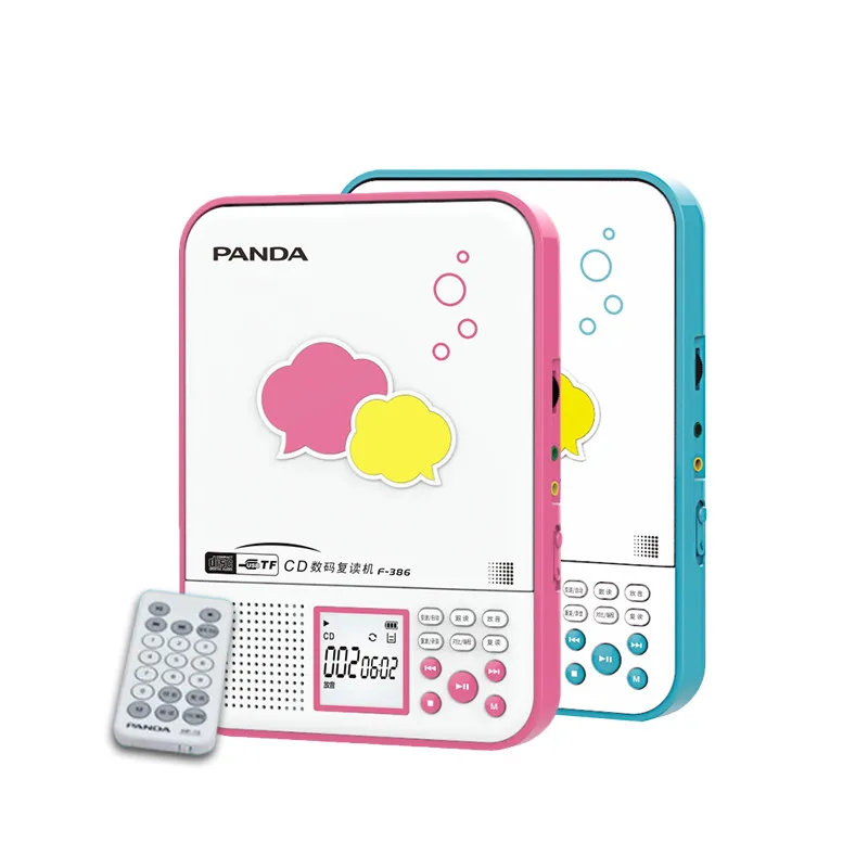 

Panda F-386 ultra-thin CD / U disk / TF card / remote control all-round repeat learning CD / MP3 player