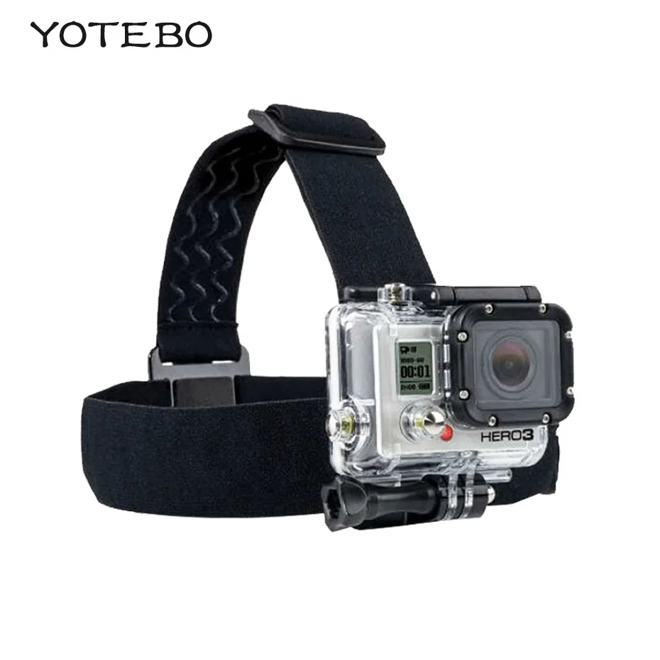 For GoPro font b Action b font font b Camera b font Tripod Headband Accessories Head