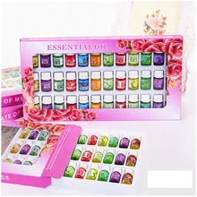 36 бутылочек/набор 3 мл эфирные масла для спа-растений с ароматическим ароматерапевтическим маслом бытовые товары для ежедневного ухода за воздухом