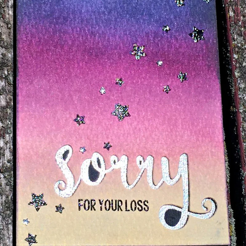 Буквы Happy Love Sorry прозрачный чистый силикон штамп/печать для DIY Скрапбукинг/фотоальбом ремесло декоративный прозрачный штамп