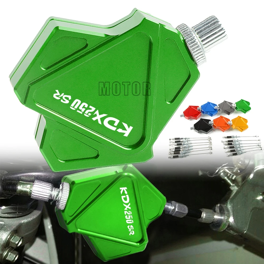 

For Kawasaki KDX250SR 1992-1994 1993 KDX250 KDX 250 SR Motorcycle CNC Dirt Pit Bike Stunt Clutch Lever Easy Pull Cable System