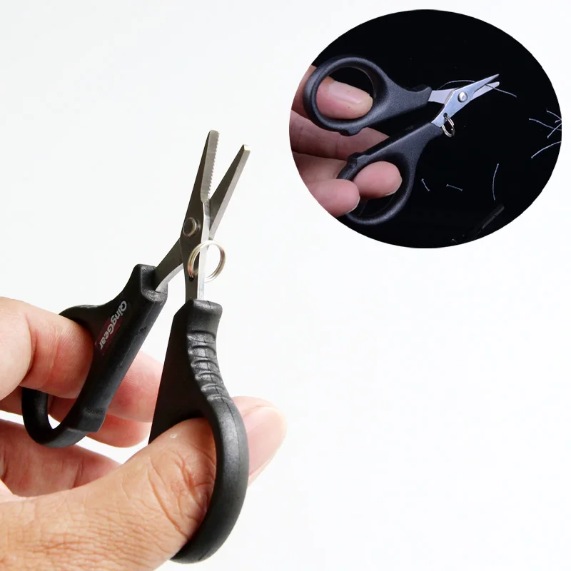 Lixada Small Fishing Scissors Line Cutting Fishing Lures Stainless Steel