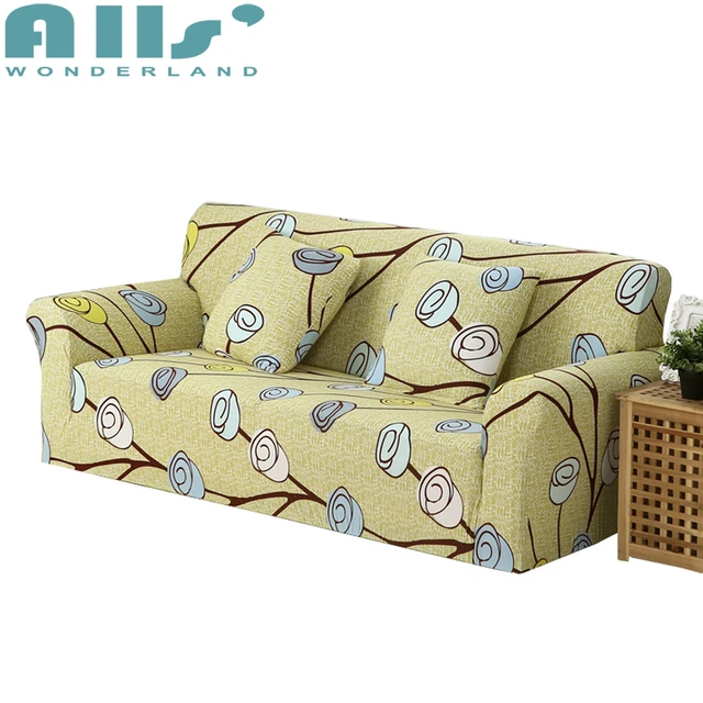 Buy Yellow Sofa Covers For Living Room Slipcover