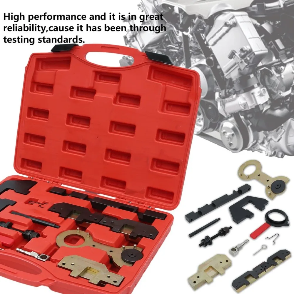 

Camshaft Removal Locking Engine Timing Tool For BMW M40 M43 M44 M50 M52 M54 M56 Automotive Repair Scanner 11Pcs/Set