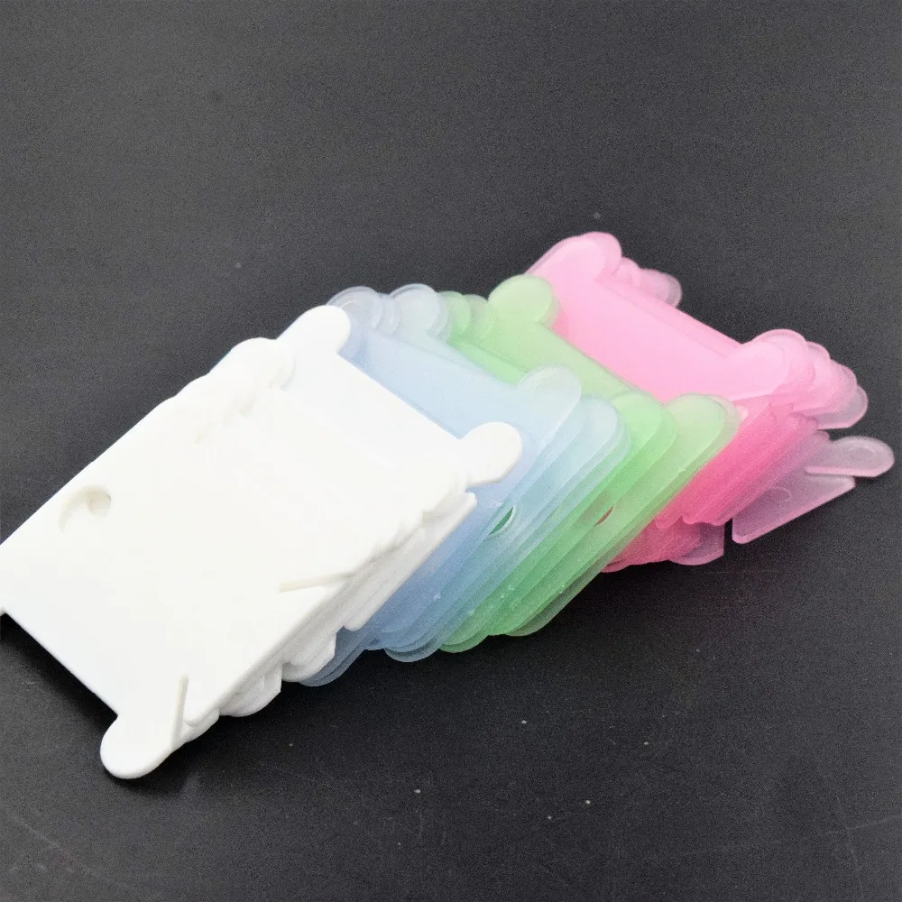 

100 pc Plastic Embroidery Floss & Craft DIY Sewing Tools for Storage Bracket Coils Cross Stitch Cross Stitch Supplies Accessorie