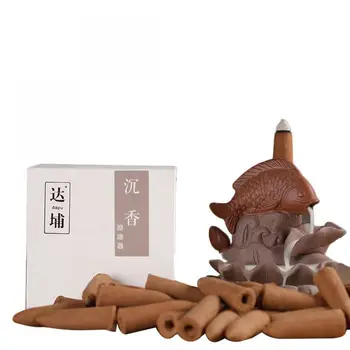 

36pcs/Box Incense Cone Eaglewood Scent Tower Incense Sandalwood Scent Aromatherapy Fresh Air Aroma Spice Drive Mosquitoes85x75mm