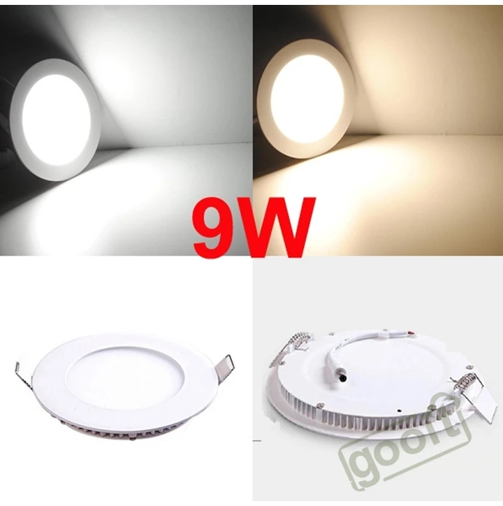 Ultra thin 9W 720 LM LED Panel Light Round 45pcs SMD2835 LEDs LED Ceiling Wall Light