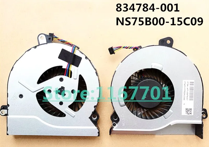 

Original Laptop/Notebook CPU Cooling Fan For HP WASD Pavilion Gaming NB 15-AK AK030TX AK002 AK003TX 834784-001 NS75B00-15C09