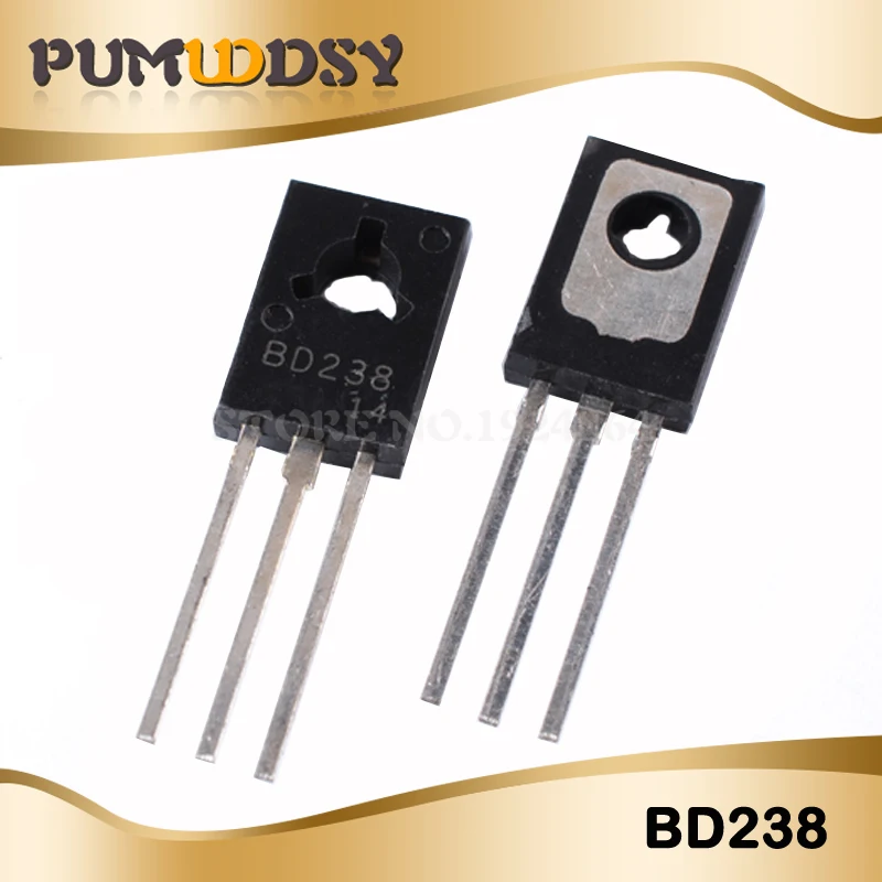

50PCS BD238 TO-126 PNP 80V 2A Transistor TO126 IC