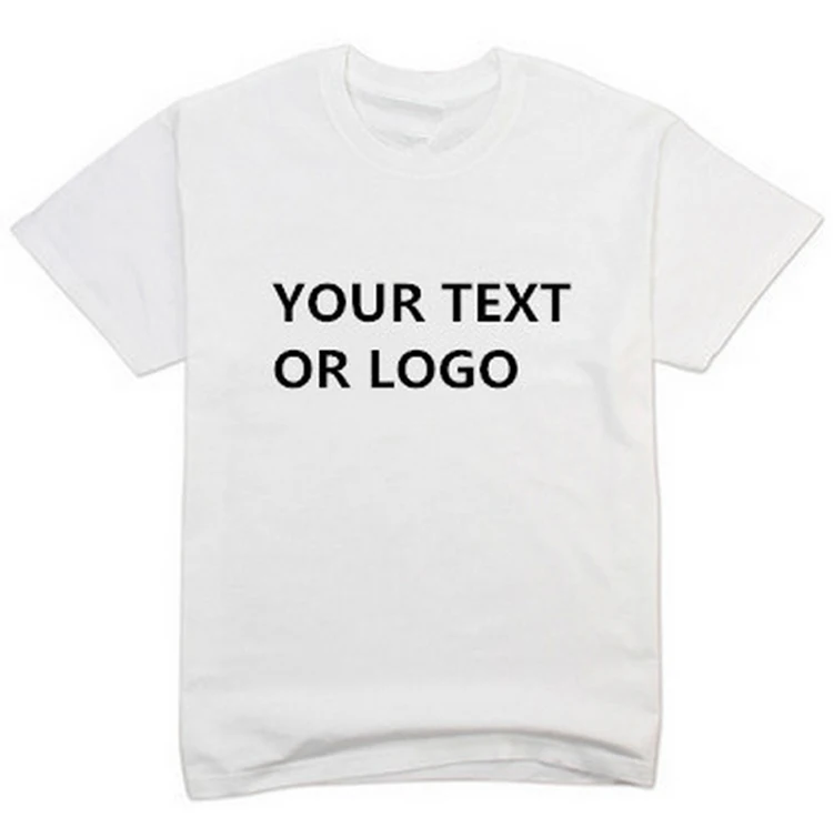 Custom T Shirt Men Brand Short Sleeve Multi Color Print