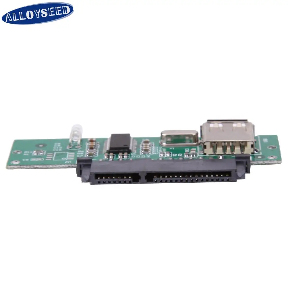 2.5inch USB 2.0 TO SATA 7 + 15 Pin Hard Disk Adapter Converter for 2.5