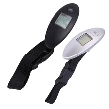 Электронные весы для багажа 40 кг/100 г ЖК-дисплей цифровой дорожный висячий мешок баланс