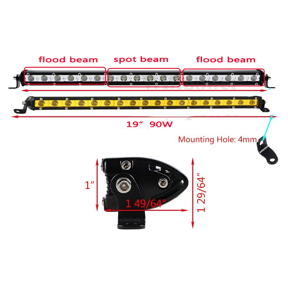 flood and spot light