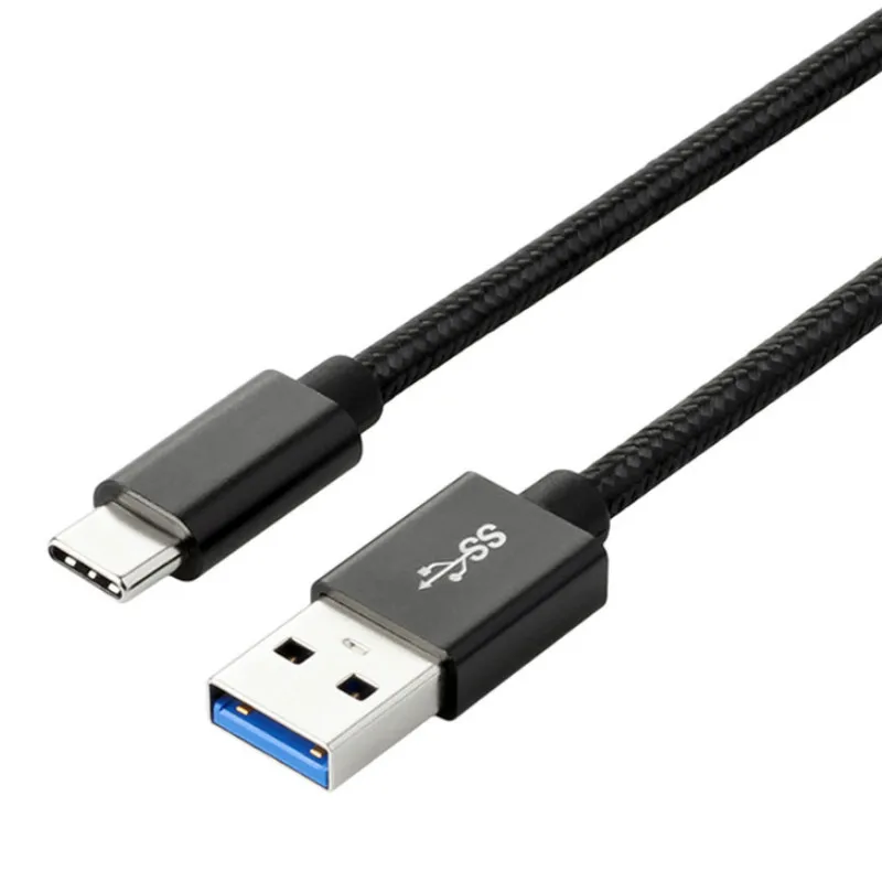 

Nylon Braided USB A to USB C Charger Cable Fast Charging Cord for Samsung Galaxy Note 8 S8 Plus, G5 G6, HTC 10, Nexus 5X/6P