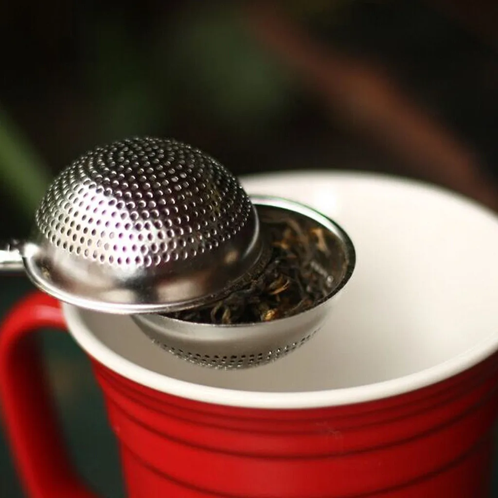 Нержавеющая сталь, чай, запирающая чайная ложка, шарик для заварки, фильтр, креативная ручка, ложка, ситечко, кухонный инструмент, ситечко для чая шар