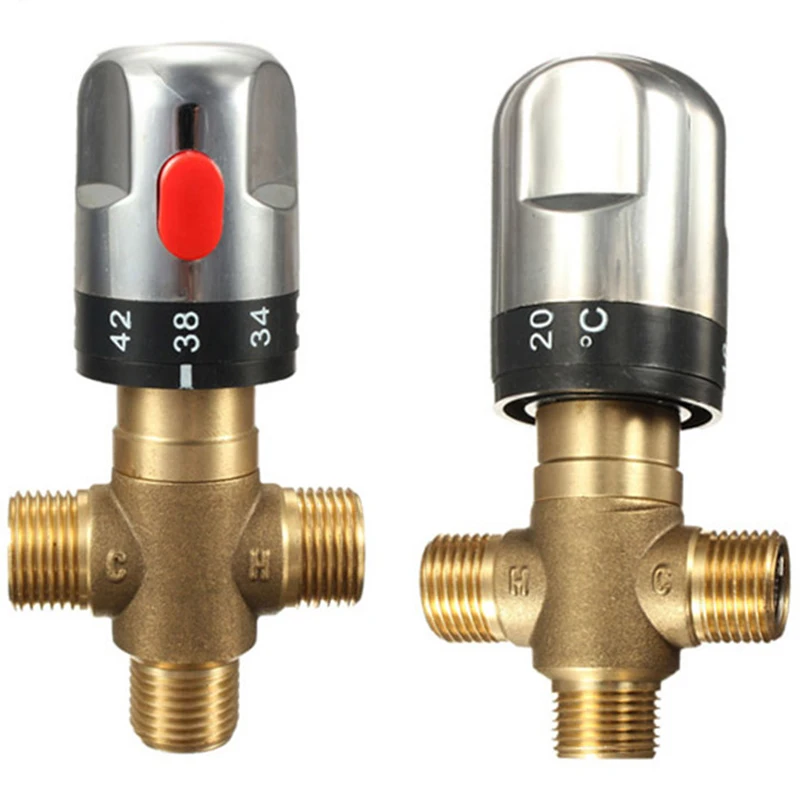 Günstig Rohr Thermostat Wasserhahn Thermostat Misch Ventil Bad Wasser Temperatur Control Wasserhahn Patronen, Solar Wasser Heizung Therm