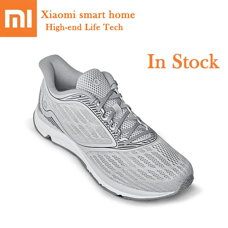 

Original Xiaomi Amazfit Outdoor Running shoes Men Breathable Refreshing Mesh ERC Material High Elasticity Smart Chip Sneaker