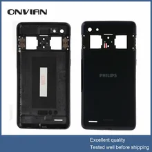Brand New Replacement For Philips Xenium W6610 W6618 Battery Cover Housing with sim back case