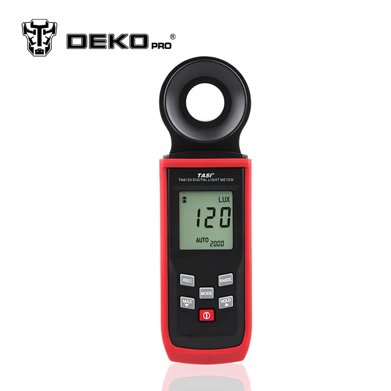 DEKOPRO Digital Light Meter Professional Illuminance Illuminometer