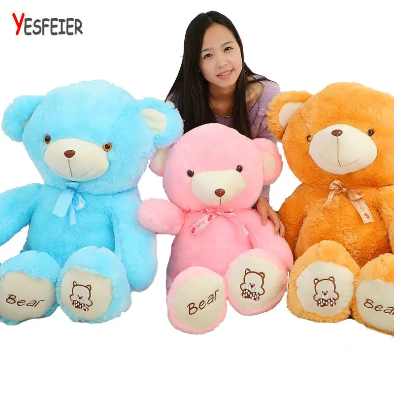 plush bear cushion
