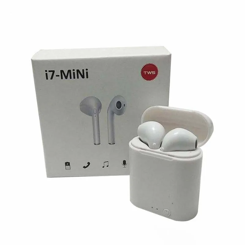 Наушники для громкой связи Спортивная музыка I7mini TWS Bluetooth 5 0 с зарядным