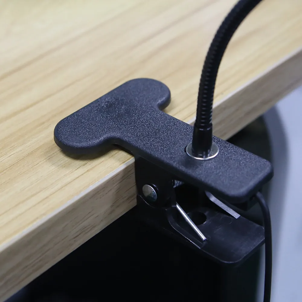 Светодиодная лампа для чтения лампа Лекция Европейский светодиодный LED Clip-on рядом с осветительная лампа кровать стол свет гибкая Новый 2019