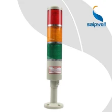 IP44 6 W 3 слоя высокой яркости светодиодный сигнал светящаяся башня/высокая производительность лампа ровного света многоуровневый Предупреждение ющий свет(LTA505-3T