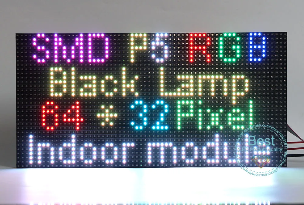 P5 Крытый полноцветный светодиодный Дисплей модуль RGB SMD 3 в 1 P5 светодиодный Панель Крытый полноцветный светодиодный Дисплей