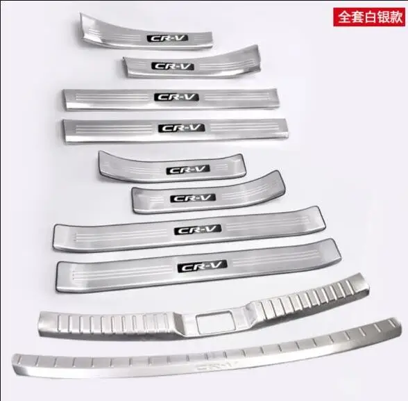 

Welcome pedal/Automobile Threshold/car trunk/Rear guard plate Suitable for Honda CRV refitting for 17-19 CRV Stainless steel