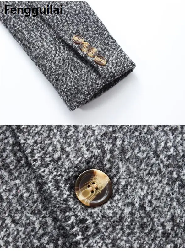 2018 New Long Trench Coat Men Windbreak Winter Fashion Mens Overcoat 40 %Wool Quality Thick Warm Trench Coat Male Jackets 5xl 2018 New Long Trench Coat Men Windbreak Winter Fashion Mens Overcoat 40 %Wool Quality Thick Warm Trench Coat Male Jackets 5xl