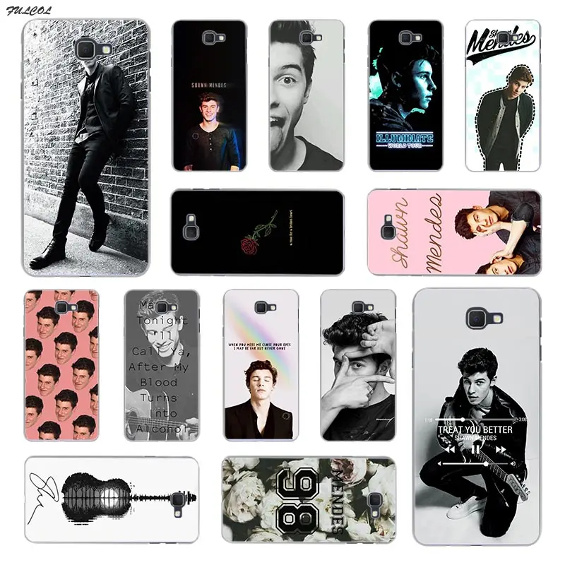 

Fulcol Shawn Mendes Hard Phone Case for Samsung Galaxy J3 J8 J2 J7 J5 J6 2015 2016 2017 2018 J2 Pro Ace J7 J3 J5 Prime