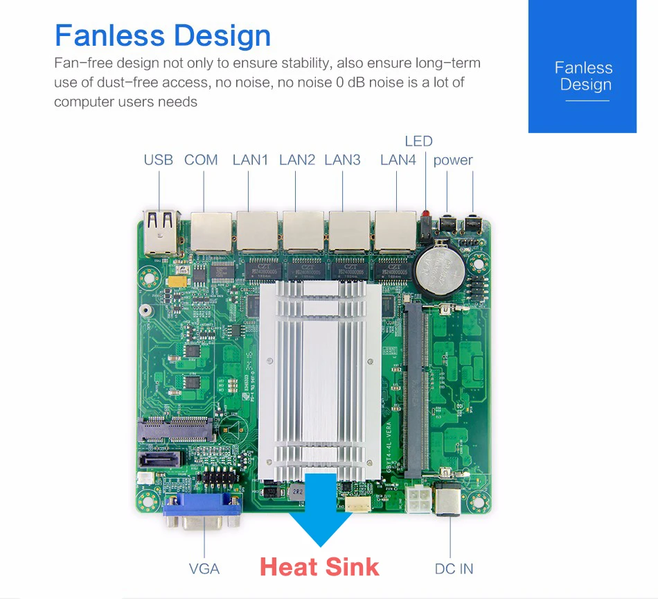 X33 J1800 FANLESS