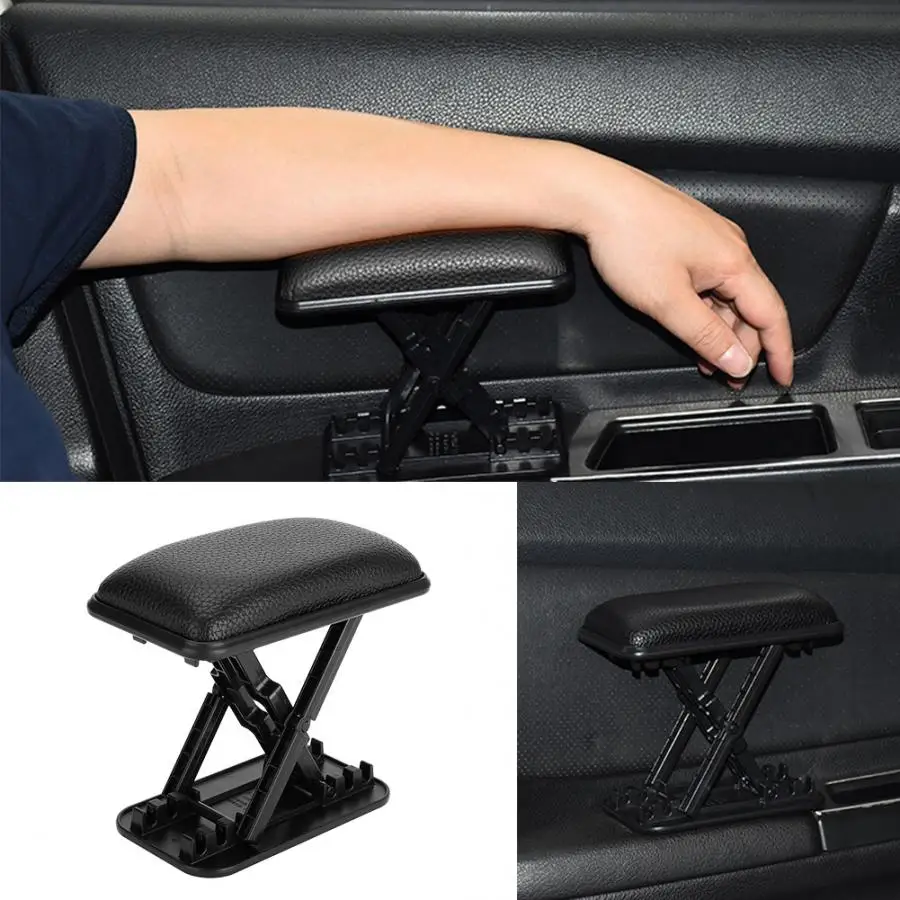 

Universal Automobile Car Left Hand Armrest Pad Anti-fatigue Elbow Support Adjustment Bracket Car Arm Rest