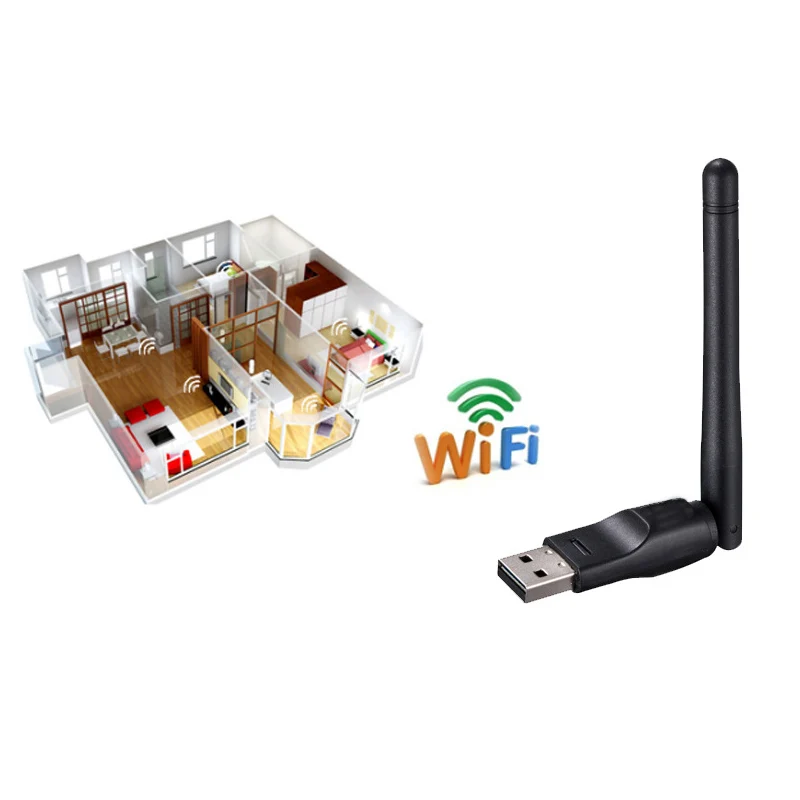USB 2 0 Wi Fi беспроводная сетевая карта 150M 802 11 b/g/n адаптер локальной сети со