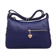 New Arrival Fashion Top Quality Cheap Casual Women Female Shoulder Handbag Solid Color Messenger Tote Cross-body Bags Stylish