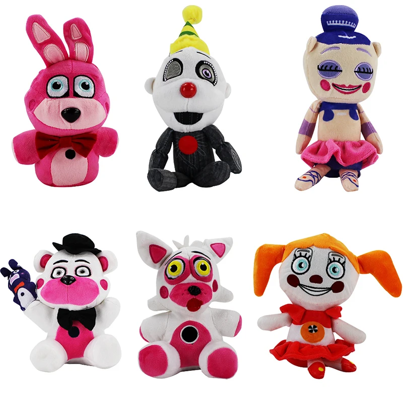 Пять ночей у Фредди плюшевый игрушка Funtime медведь Фредди Fazbear Funtime Foxy Mangle Ballora Ennard цирк ребенок Peluche мягкие куклы