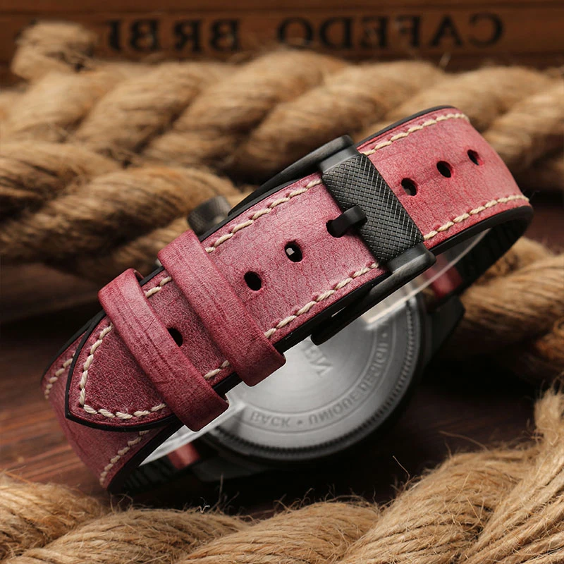 Foggy dermis Watch Band 18mm 20mm 22mm 24mm Watchband Universal strap Rubber Bracelet Accessory Waterproof Belt