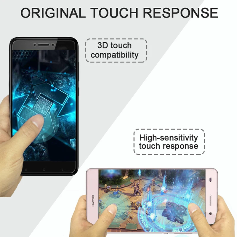 REAOOM 2.5D Закаленное стекло для Google Pixel 2 Защитная пленка экрана с изогнутыми краями