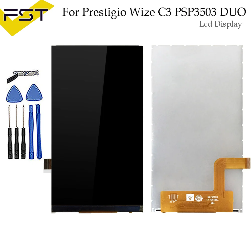 

High Quality For Prestigio Wize C3 PSP 3503 DUO PSP3503 LCD Screen Display Spare Parts+Tools