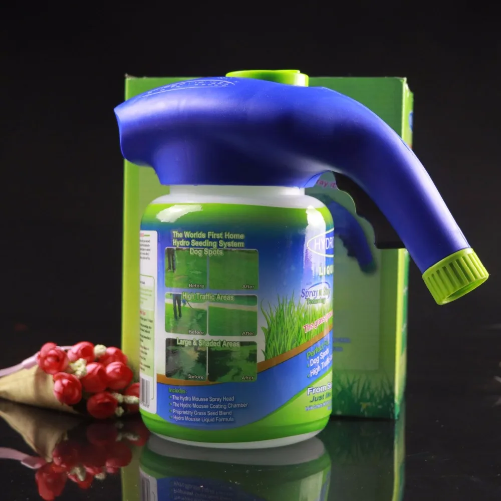 

Garden Lawn Hydro Mousse Household Liquid Spray Device Hydro Seeding System For Seed With Growth Substance Furniture Tool
